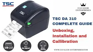 TSC DA310 thermal label printer for AMAZON | Complete guide | drivers installation | calibration