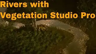 Unity Riverside Vegetation with Vegetation Studio Pro | 