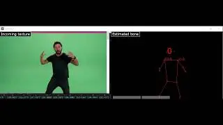PoseNet visualization with TouchDesigner