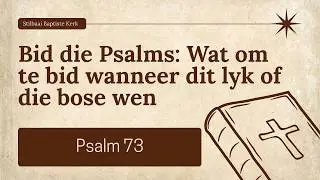 Wat om te bid wanneer dit lyk of die bose wen