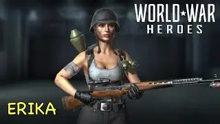 World War Heroes - Erika Character #wwh#worldwarheroes