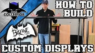 How To Build Custom Displays! Man Cave | High End Collectibles Room!