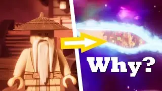 Why did the Merge happen in Ninjago Dragons Rising?