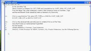 Cognos TM1  Implementing Project   TI Process ODBC   Part 8 of 27