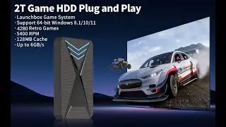 THE KINHANK LAUNCHBOX 2TB GAMING HDD - PS4, PS3, PS2, GAMECUBE GAMES 😯