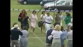 Princess Diana at William's school race