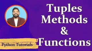Tuple Methods and Functions in Python | Python Tutorials for Beginners (Hindi)