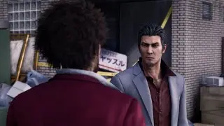Kiryu puts on his old suit