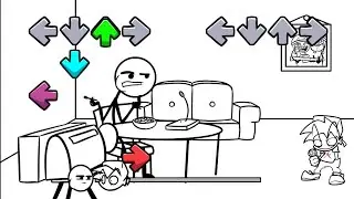 Friday Night Funkin' VS Cereal Guy (FNF MOD) Crunch Song