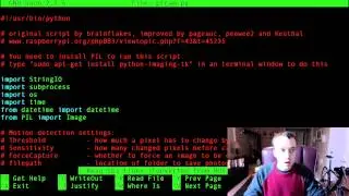 Raspberry Pi Tutorial 15 - Detect Motion Using Camera