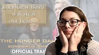 Ballad of Songbirds and Snakes Trailer Reaction | My followers made me cosplay Katniss for this
