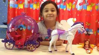 Карета с лошадью для Золушки / Carriage with horses for Cinderella