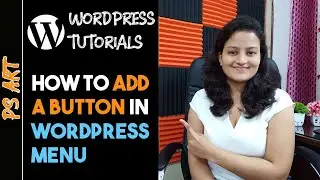 How to Add Button in Menu Bar in WordPress | How to Add Button to WordPress Header Menu