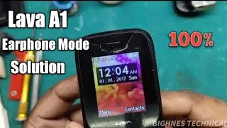 Lava A1 Headphone Problem Solution//Lava Keypad Phone Headphone Mode Solution//Lava A1 Earphone Mode