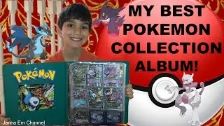 My Best Pokemon Card Collection Album! Megas, EXes & Faves! Jenna Em Channel