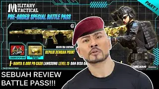#47 Review Event Battle Pass MILITARY TACTICAL Part 1 : 