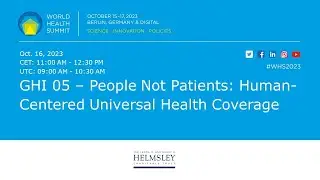 GHI 05 – People Not Patients: Human-Centered Universal Health Coverage