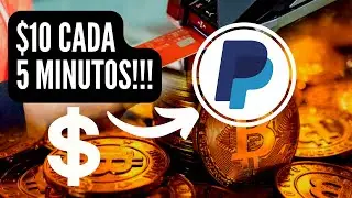 $10 Cada 5 MINUTOS!!! |  Ganar Dinero Rápido por Internet PayPal 😲