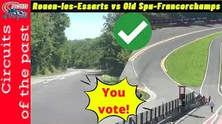 Rouen les Essarts vs Old Spa Francorchamps - Battle of the Race Circuits 21