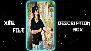DIL BARA  🖤 NEW TRENDING⚡😎 XML 🥀 XML TREND💞 || || NEW TREND XML FILE 🥵💯 ||ALIGHTMOTION XML 😈⚡||