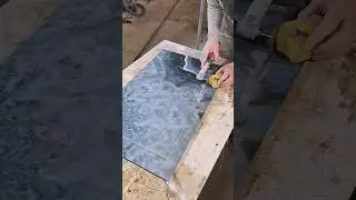изготовление раковины из керамогранита