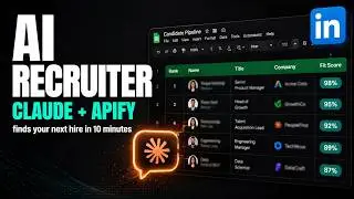 I built a Claude recruiter that scrapes LinkedIn for me