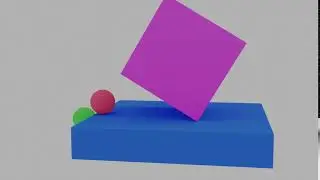 Dropping Box Animation In Blender 2.8 EEVEE