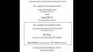 2016 szeptember 23. lakossági fórum a "kényszerbetelepítés ellen".