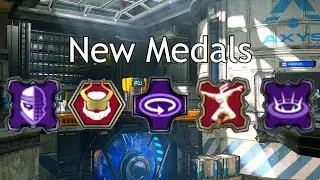 Some of the new medals in Halo Infinite