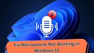 How to Fix Microphone Not Working in Windows 11