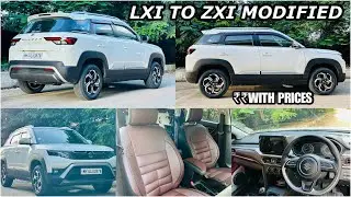 BEST MODIFIED BREZZA LXI CNG|BREZZA BASE MODEL|BREZZA LXI TO ZXI|BREZZA 2024|📞9820569891/9833751777