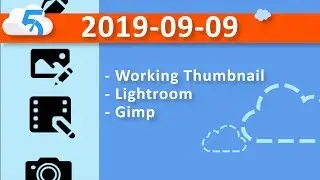 2019-09-09 (VOD) Working on a thumbnail chat relax