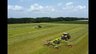 CLAAS DISCO та CLAAS LINER | Робота в команді