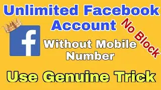 How to Create unlimited Facebook Accounts 2021 |New Trick No Disable |Tech Harsh