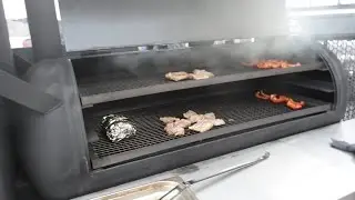 BBQ trailer made in Russia (прицеп барбекю)