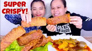 CRISPY BAGNET | ILOKANO PINAKBET | FILIPINO FOOD MUKBANG | MUKBANG PH