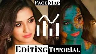 face map editing | worldmap editing | Picsart tutorial