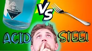 Gastric Acid vs Stainless Steel. What would happen if you ate a fork?