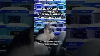 🔥 #геодезия #chcnav #геодезист #тренды #кот #геодезическоеоборудование