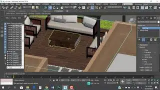 ادخال بلوكات الماكس بخاماتها -  How to merge blocks with full materials in 3D Max