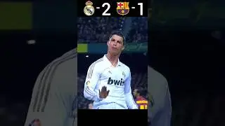 Real Madrid vs Barcelona 2012 La Liga Highlights | Ronaldo vs Messi | #youtube #shorts #football