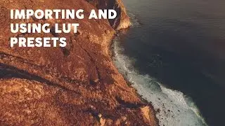 Importing and Using LUT Presets