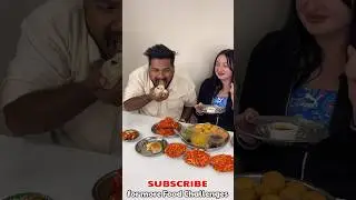 8 MOMOS KA DHAMAKA BITE😱 RUSSIAN GIRL SHOCKED🥵🔥 
