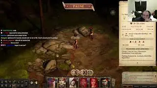 BALD BEARDED BLIND HARD FIRST PLAYTHROUGH OF PATHFINDER KINGMAKER UND SORC LETS GOOOO