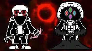 Injustice Duo - (Obsessed Monster x VHS!Sans)