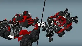 Scrap Mechanic Canyon Crawler 1 vs  Canyon Crawler 2