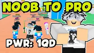 Went From Noob To Pro In Anime Simulator!