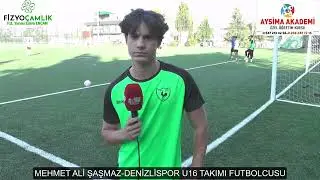 MEHMET ALİ ŞAŞMAZ DENİZLİSPOR U16 TAKIMI FUTBOLCUSU