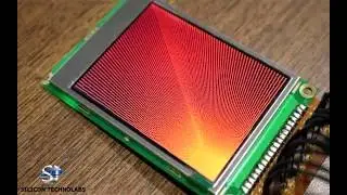 3.2 inch TFT graphic display using LPC2148