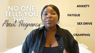 WHAT NO ONE TELLS YOU ABOUT PREGNANCY | Bloating, Hormones, Intimacy & more (first trimester)